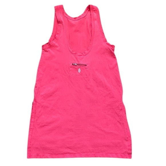 #72 NWT Free People Hot Shot Tunic Tank in Electric Sunset - Picture 6 of 8